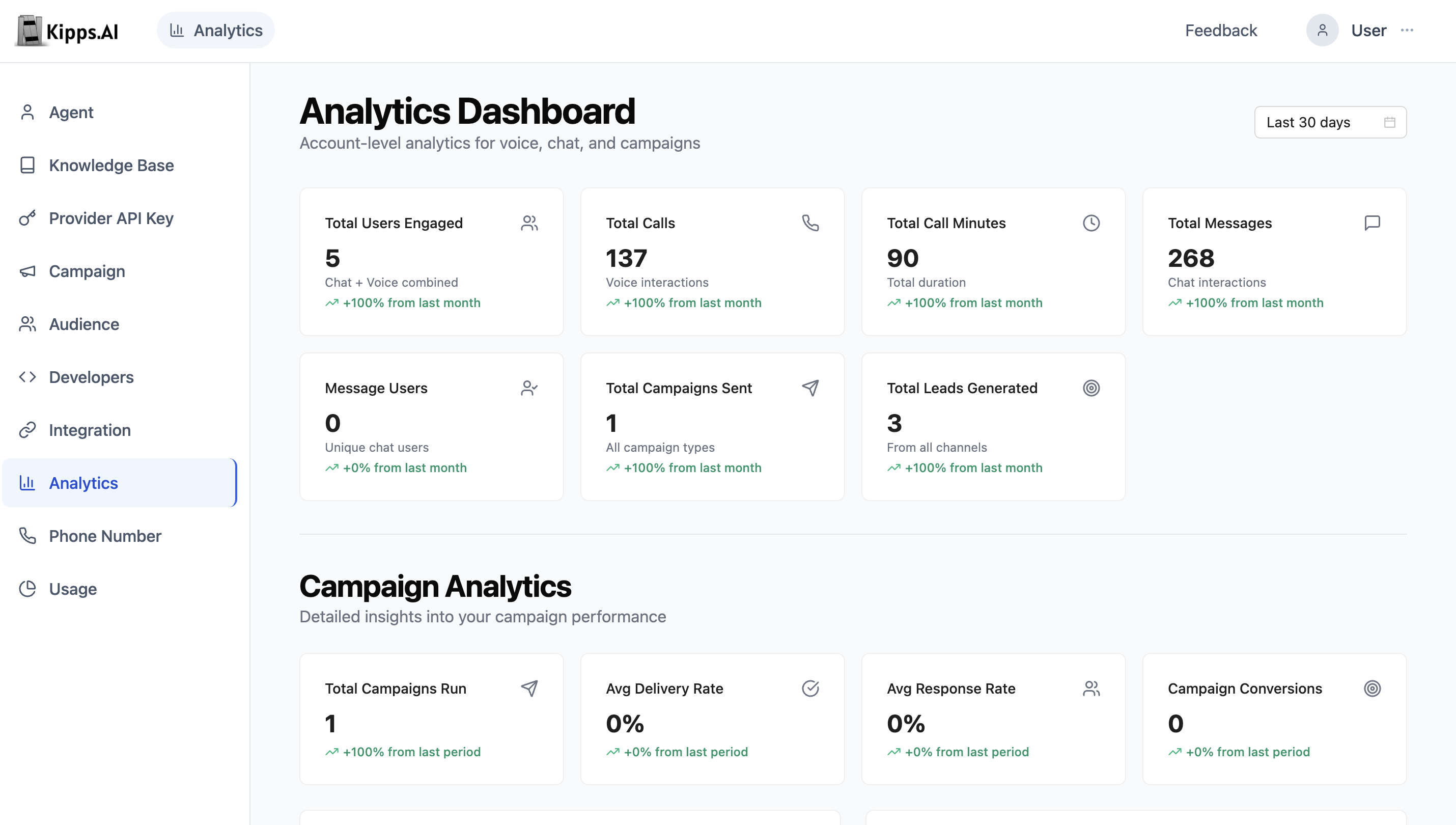 Analytics Dashboard Overview