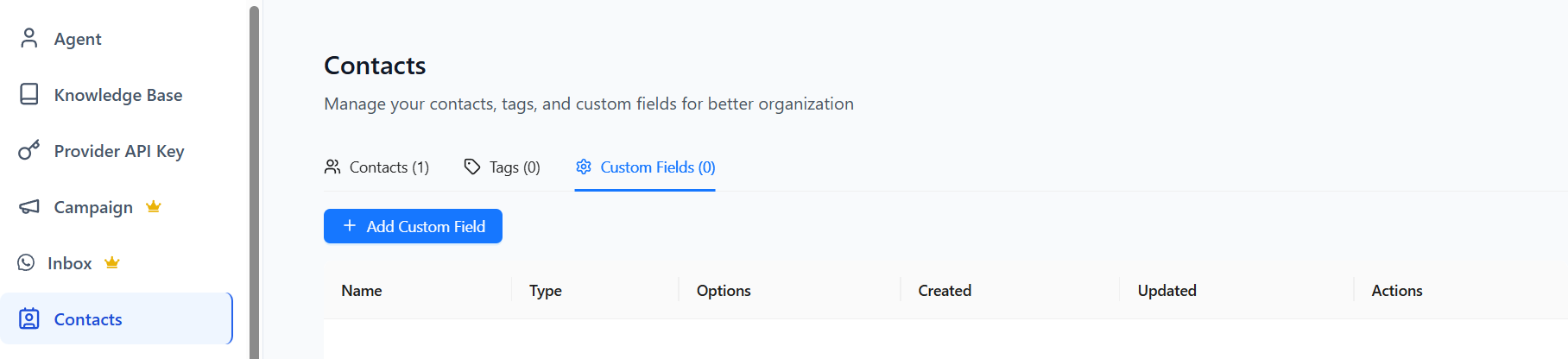 Custom Fields