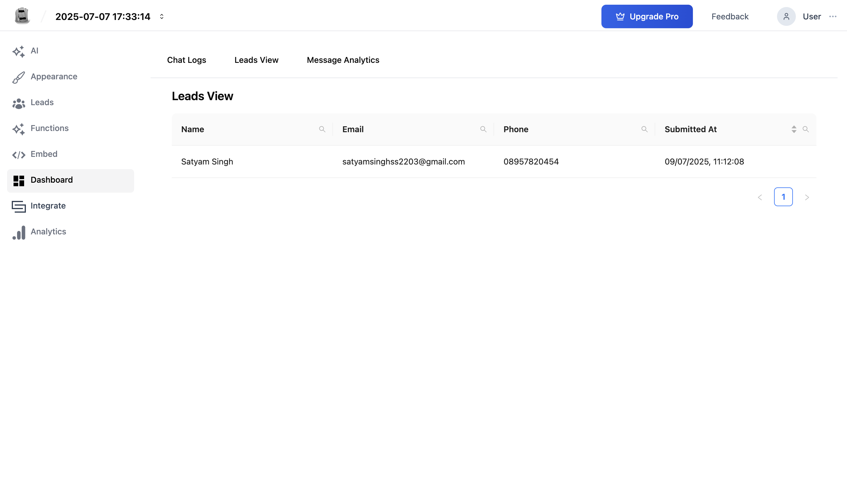 Form Validation