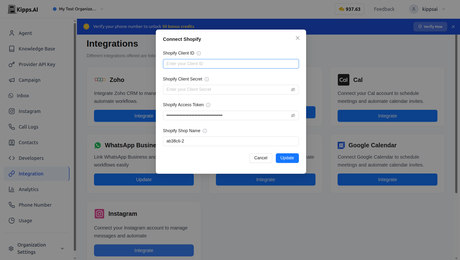 Shopify-form