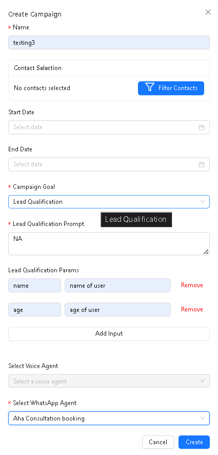 Campaign Details