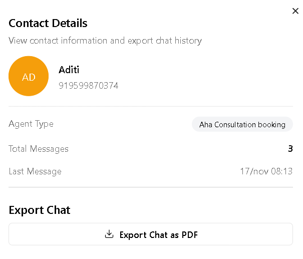 Export Chat
