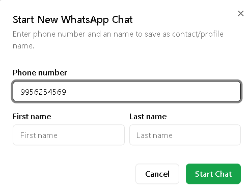 Start Chat