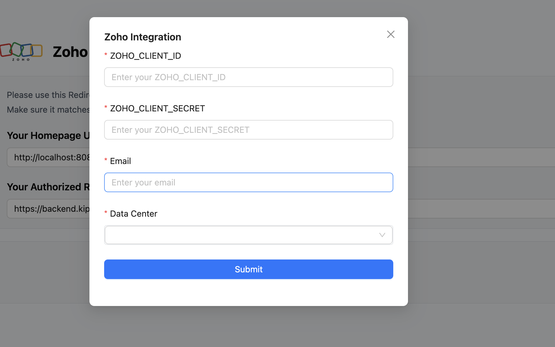 Knowledge Base Dashboard